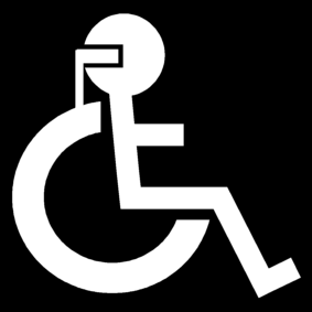 fauteuil roulant symbole